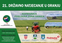 Koprivničko – križevačka županija i Grad Koprivnica - domaćini 21. Državnog natjecanja u oranju Republike Hrvatske