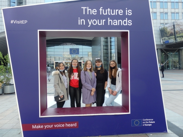 Erasmus+ tim OŠ Sveti Petar Orehovec posjetio EU parlament u Brusselsu