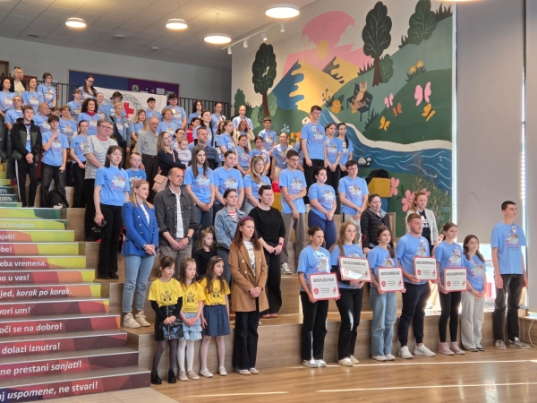 Na državno natjecanje mladih Crvenog križa plasirale se ekipe O&Scaron; Braće Radić iz Koprivnice i križevačke Gimnazije