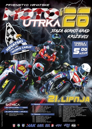 Moto utrka "Nagrada Križevaca 2026."
