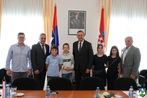 Župan održao prijem za uspješne sudionike 31. Državnog natjecanja „Sigurno u prometu“