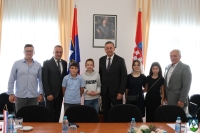 Župan održao prijem za uspješne sudionike 31. Državnog natjecanja „Sigurno u prometu“