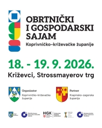 Predstavljen program 28. Obrtničkog i gospodarskog sajma Koprivničko-križevačke</div>...							</div>
											</li>
																													<li>
													<h3 class=