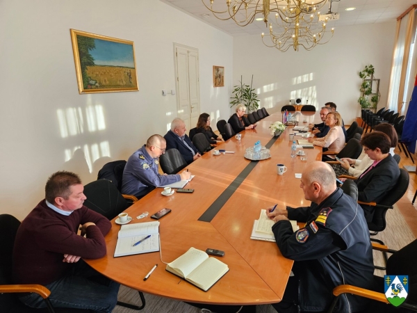 Županijski Stožer civilne zaštite održao sastanak, u pripremi Tehnički zbor opreme i tehnike žurnih službi i operativnih snaga