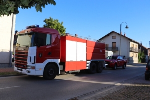 Županijski vatrogasci upućeni u ispomoć na područje grada Čazme i Bjelovarsko-bilogorske županije