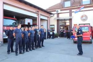 Podravsko-prigorski vatrogasci upućeni na požarišta u Šibensko-kninskoj županiji