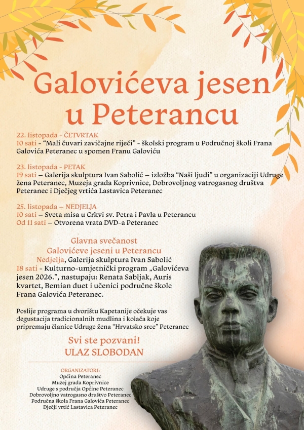 Galovićeva jesen u Peterancu