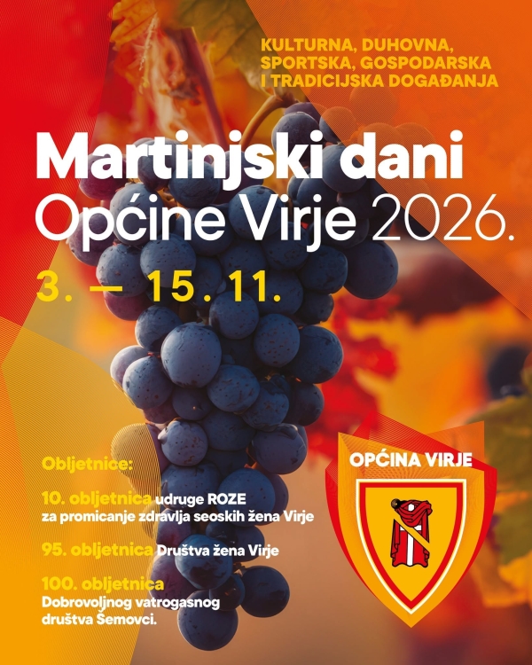 Martinjski dani Općine Virje 2026.