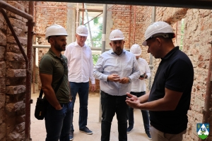 Župan obišao gradilište dvorca Inkey, u tijeku opsežni radovi