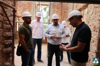 Župan obišao gradilište dvorca Inkey, u tijeku opsežni radovi
