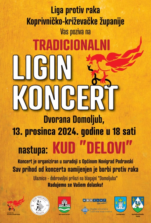 Tradicionalni koncert Lige protiv raka KKŽ