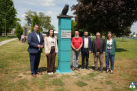 Đelekovec dobio spomenik posvećen ptici bregunici