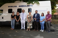 Župan obišao mobilnu ambulantu u Sirovoj Kataleni
