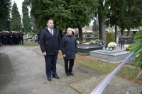 Uoči blagdana Svih svetih i Dušnog dana županijska delegacija položila vijence