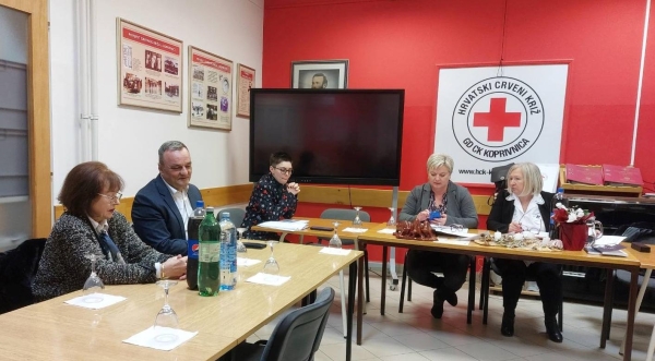 Skupština županijskog Društva Crvenog križa prihvatila planove rada i financija za 2023. godinu