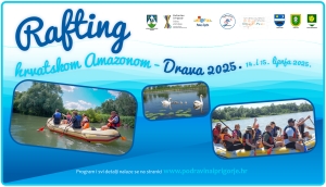 Rafting Hrvatskom Amazonom - Drava 2025.